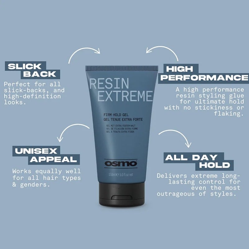 OSMO Resin Extreme Firm Hold Gel, 150ml - Image 3
