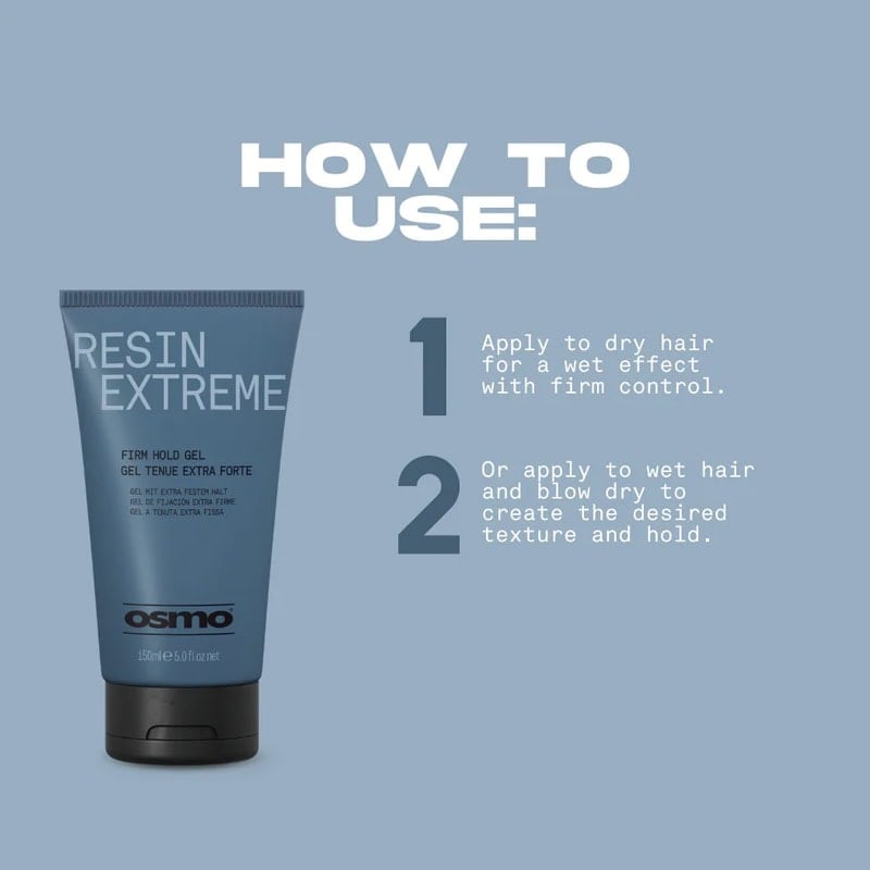 OSMO Resin Extreme Firm Hold Gel, 150ml - Image 4
