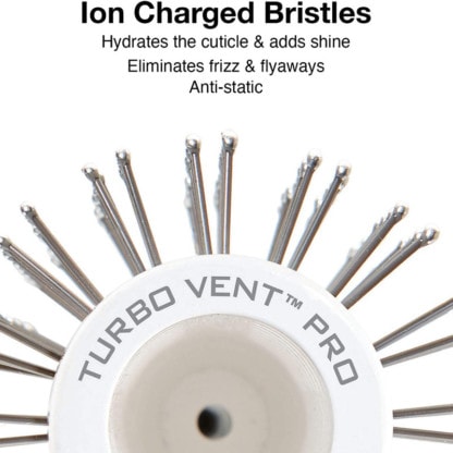 Olivia Garden Ceramic & Ion Turbo Vent Pro Brush, 45mm - Image 3