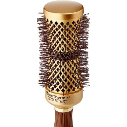 Olivia Garden NanoThermic Ceramic & Ion Contour Brush, 22mm - Image 2