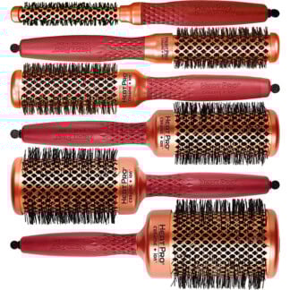 Olivia Garden HeatPro Ceramic & Ion Copper Brush Collection