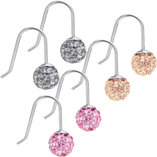 Blomdahl Titanium Earrings - Mini Pendant Crystal