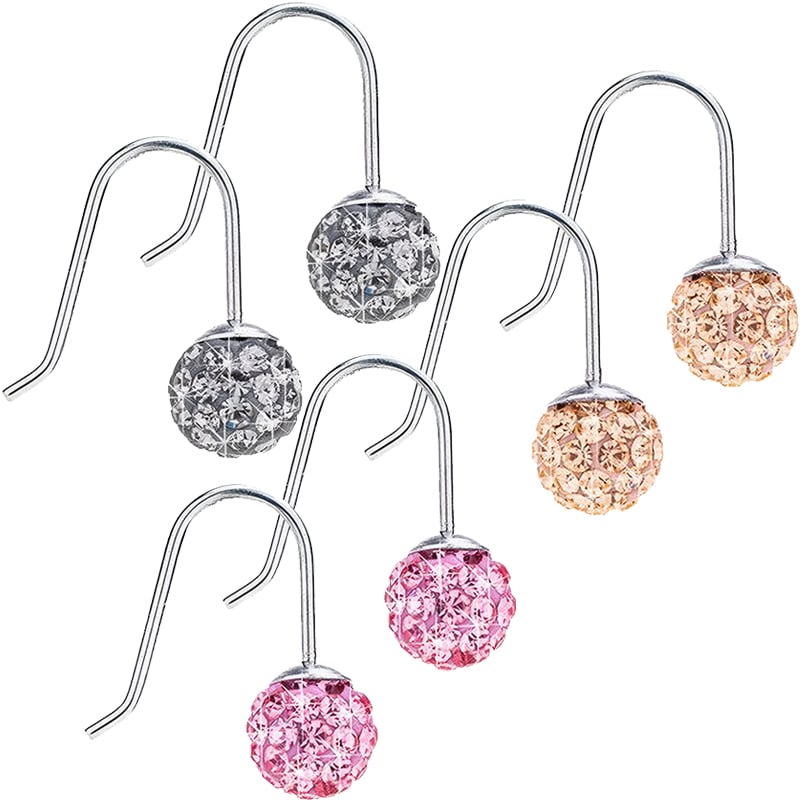 Blomdahl Titanium Earrings - Mini Pendant Crystal
