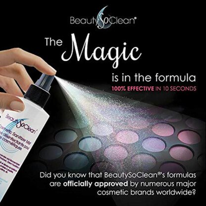 BeautySoClean Make-Up Cosmetic Sanitizer Mist - Image 2