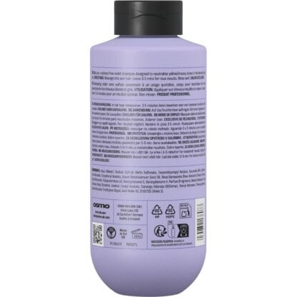 OSMO Daily Blonde Silverising Shampoo - Image 2