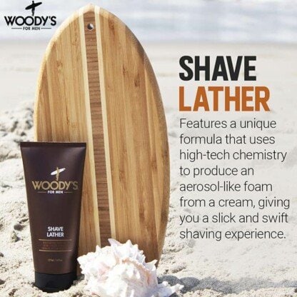 Woody's for Men Shave Lather, 177ml - Image 2