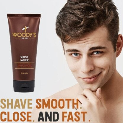 Woody's for Men Shave Lather, 177ml - Image 3