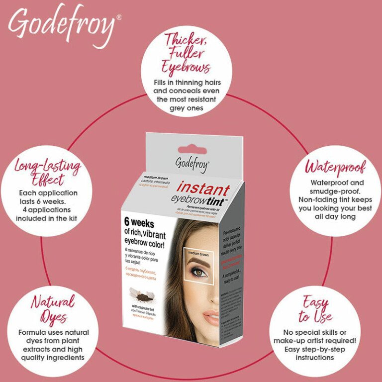 Godefroy Instant Eyebrow Tint Hairhouse Warehouse