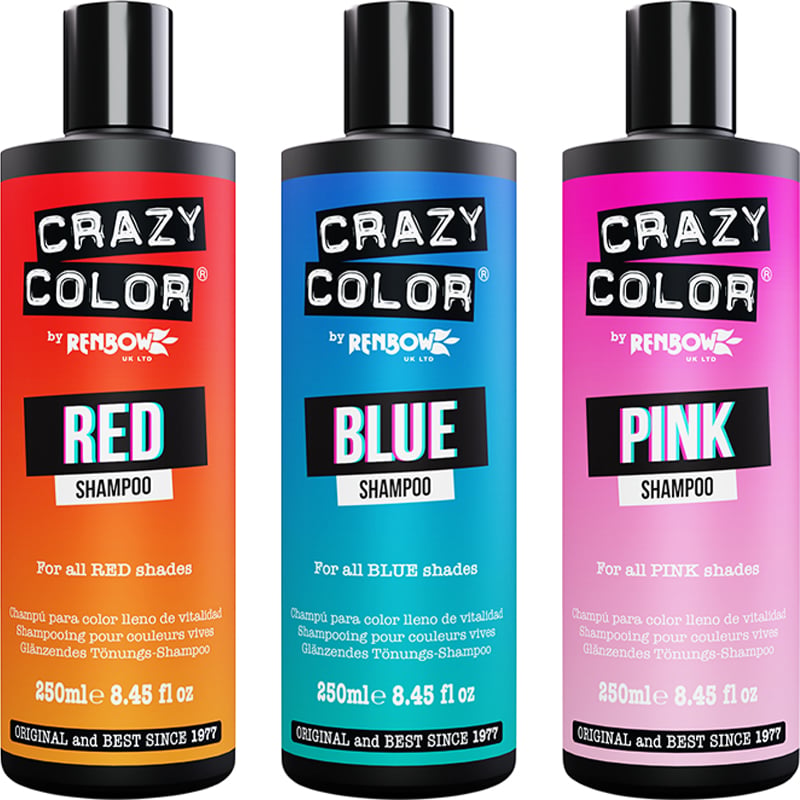 Crazy Color Rainbow Shampoo, 250ml