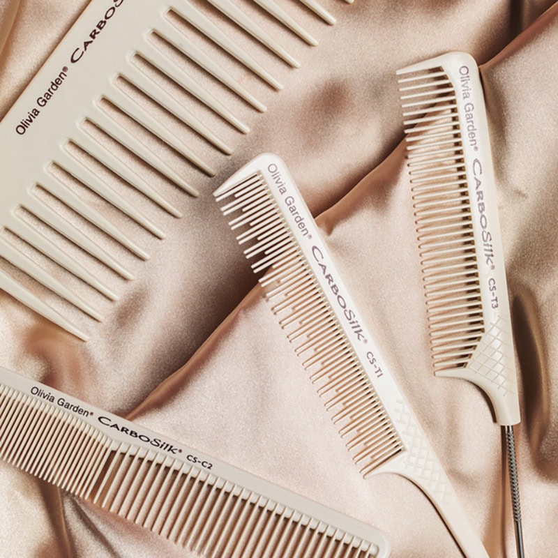 Olivia Garden CarboSilk Heat-Resistant Combs - Image 4