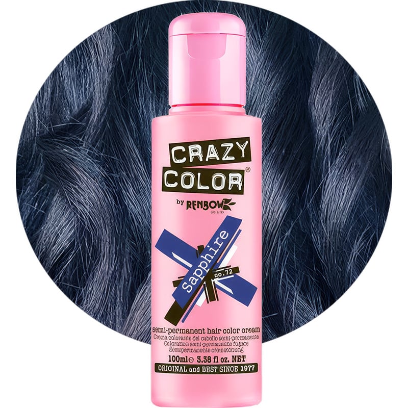 Crazy Color Metallics Semi-Permanent Hair Colour Quad Kit - Image 3