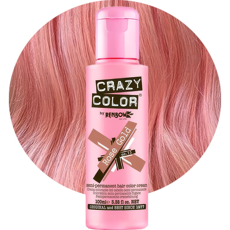 Crazy Color Metallics Semi-Permanent Hair Colour Quad Kit - Image 5