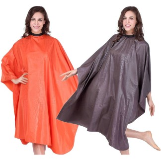 Salon Quality Cape Embossed, Polyester, Large, Studs