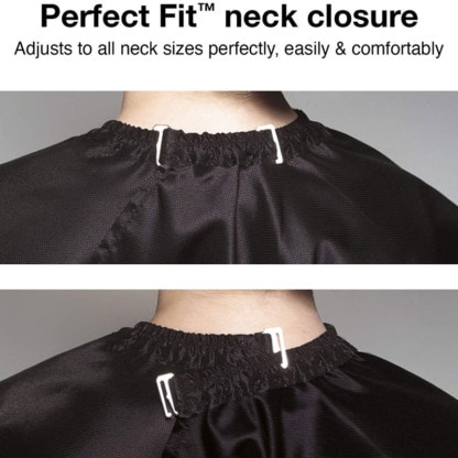 Olivia Garden Charm All Purpose Chemical Cape, Hooks - Image 2