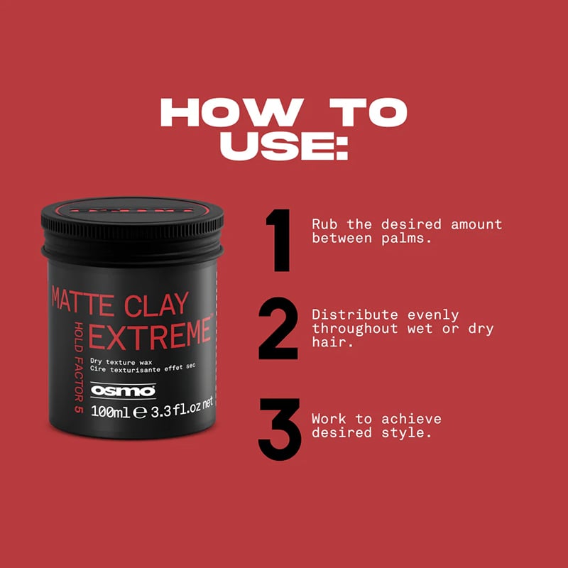 OSMO Matte Clay Extreme - Image 4