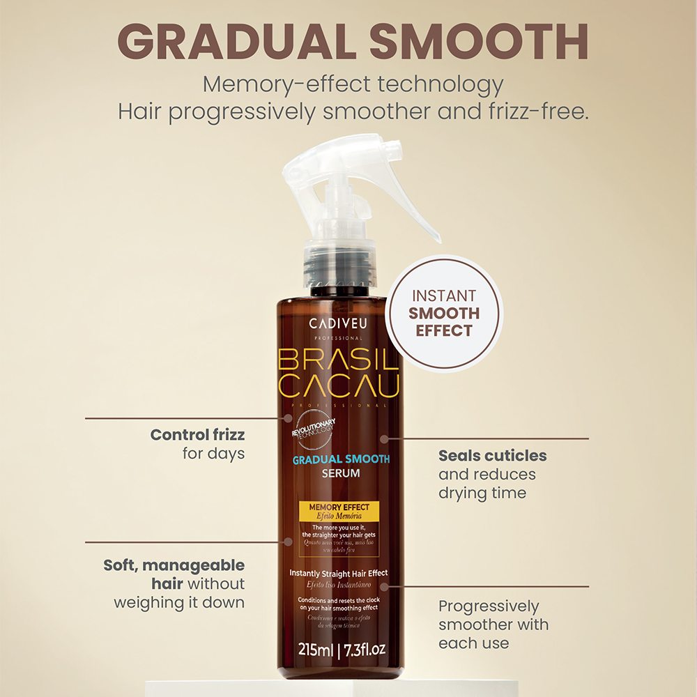 Brasil Cacau Gradual Smooth Serum, 215ml - Image 3