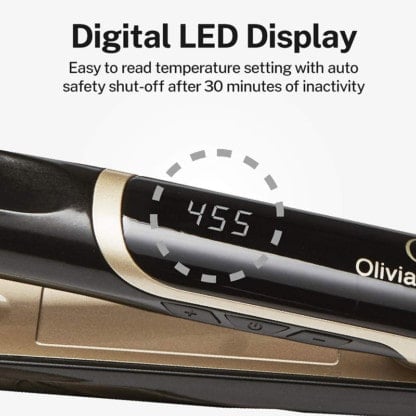Olivia Garden Ceramic & Ion High Performance Iron, 235ËšC, 25mm & Free Gifts Promotion - Image 12