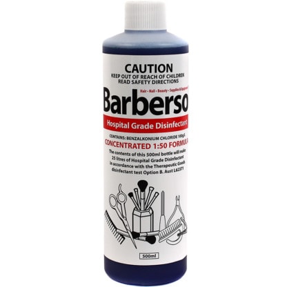 Barbersol Hospital Grade Sanitizer, 500ml