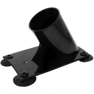 Dryer Holder Plastic with Suction Cups for Table, Black