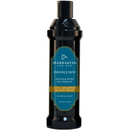 Marrakesh for Men Double Hop 2-In-1 Shampoo & Body Wash, 355ml