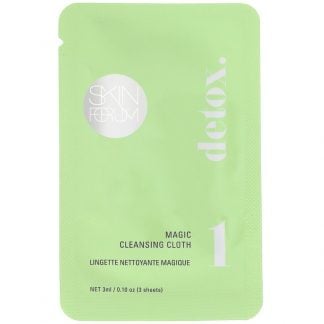 Skin Forum Step 1 Detox Radiance Cleansing Cloth, 3/Pack