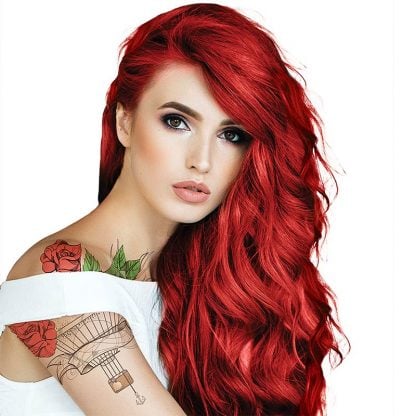 Celeb Luxury Viral Hybrid Toner Colorditioner with BondFix, Red, 244ml - Image 4