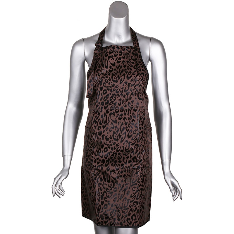 Apron Leopard Polyester - Hairhouse Warehouse