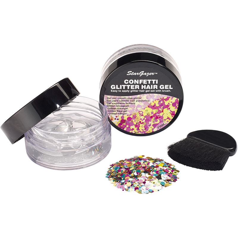 Stargazer Confetti Glitter Hair Gel Kit Hairhouse Warehouse