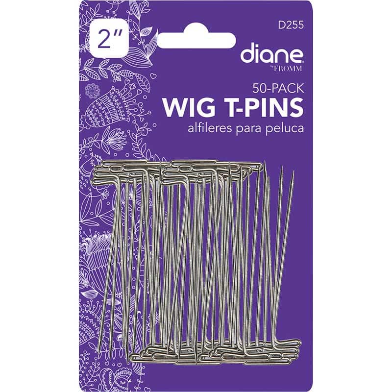 Diane Wig T Pins, 12 Pack