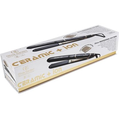 Olivia Garden Ceramic & Ion High Performance Iron, 235ËšC, 25mm & Free Gifts Promotion - Image 3