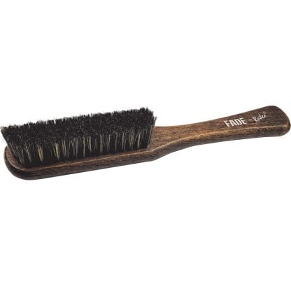 Rodeo Beard Fade Brush Natural Bristles with Long Handle, Large