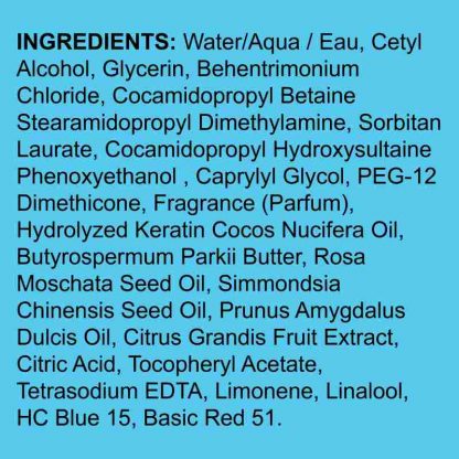 Kerachroma Vivid Color + Clenditioner, Blue, 355ml - Image 10