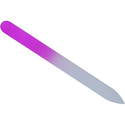 Beauty Pro Pointed Tip Glass Nail File, 12 x 140mm