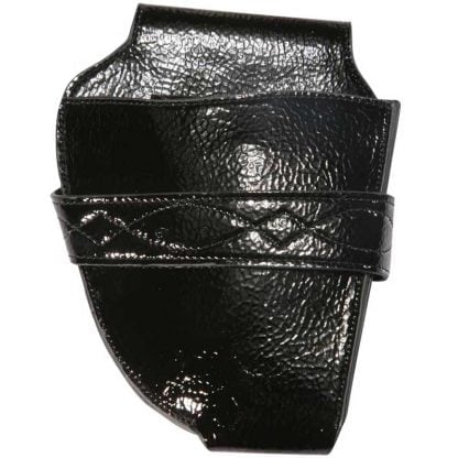 Scissor Pouch - Black Shiny, Empty