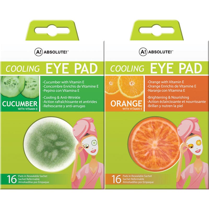 Absolute! Cooling Eye Pads, 16 Pads Hairhouse Warehouse