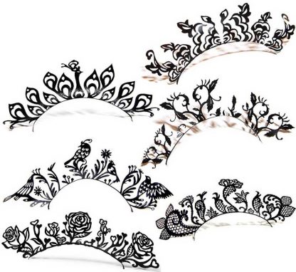 Cala Paperself Paper Strip Eyelashes, Pair
