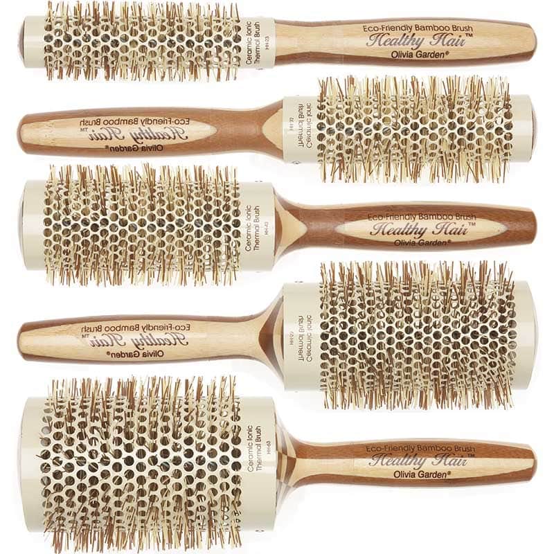 Olivia Garden Healthy Hair Bamboo Brush Collection Hairhouse Warehouse
