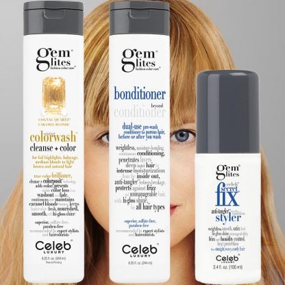 Cognac Quartz Caramel Blonde Colorwash Bundle