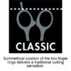 3Claveles Air Classic Non-Serrated Scissor/Thinner - Image 3