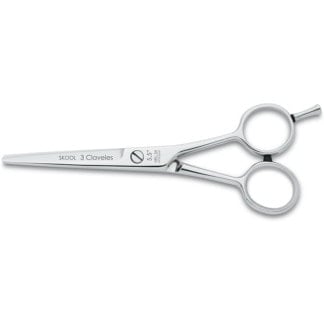 3Claveles Skool Student Non-Serrated Classic Scissor, 5.5 inch