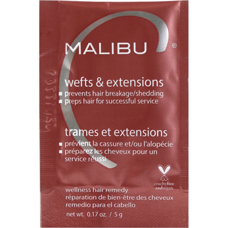 Malibu C Wefts & Extensions Sachet Hairhouse Warehouse