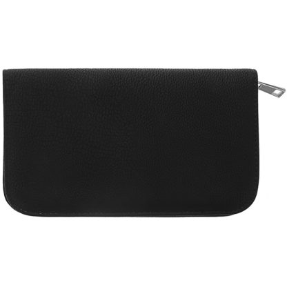 Scissor Bag with Square Rivets, Black, Empty - Image 2