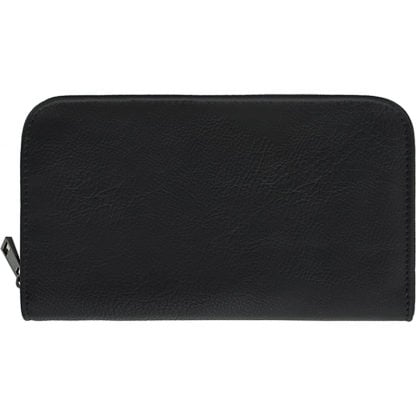 Scissor Bag with Skull Rivets, Black, Empty - Image 2
