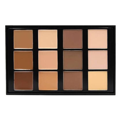 Crown 12 Colour Concealer & Contour Palette - Image 2