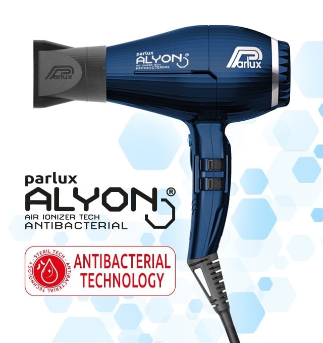 Parlux Alyon Air Ionizer Tech Antibacterial Asciugacapelli