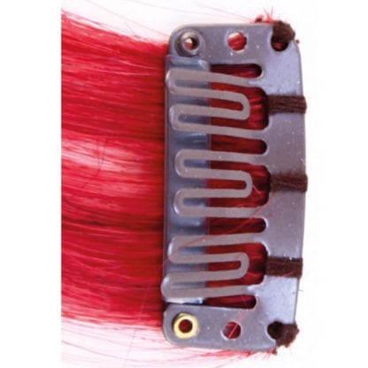 Clippex 100% Remy Human Hair Straight on Single Clip, 35cm Length - Image 2