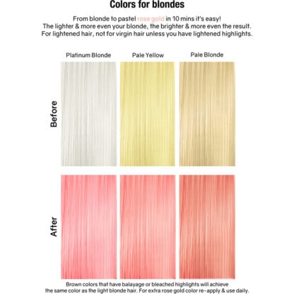 Celeb Luxury Viral Hybrid Toner Colorditioner with BondFix, Rose Gold, 244ml - Image 5