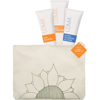 LOMA Daily Trio Travel Kit with Cosmetic Bag