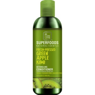 Be Care Love SuperFoods Natural & Gentle Fresh-Pressed Green Apple Kiwi Detangling Conditioner