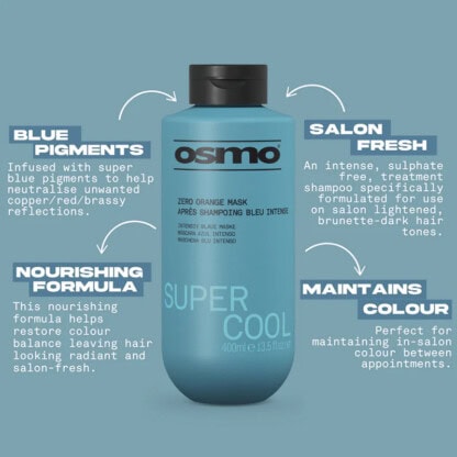 OSMO Super Cool Zero Orange Mask - Image 3